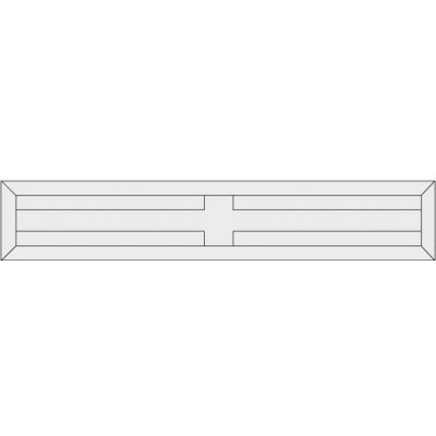 IGM N010 Žiletka tvrdokovová Z4 - 50x5,5x1,1 Lamino MDF_ – Zboží Dáma