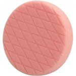 Extol Premium Leštící kotouč pěnový, diamantový vzor, T40, oranžový, 180x35 mm, zapuštěný suchý zip 150 mm