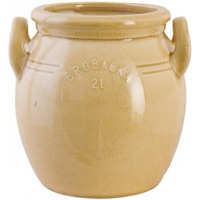 Kameninový květináč Brobacka Yellow High 17x17 cm Strömshaga – Hledejceny.cz
