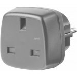 Pouzdro Goobay Cestovní adaptér pro UK zásuvku a spotřebiče s českou zástrčkou a zemnícím kolíkem – Hledejceny.cz
