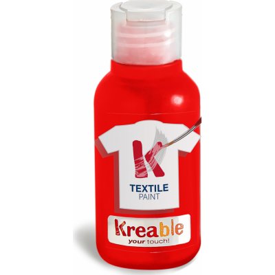 Hobby Color Art Kreable, barva na textil, 100 ml 08 červená