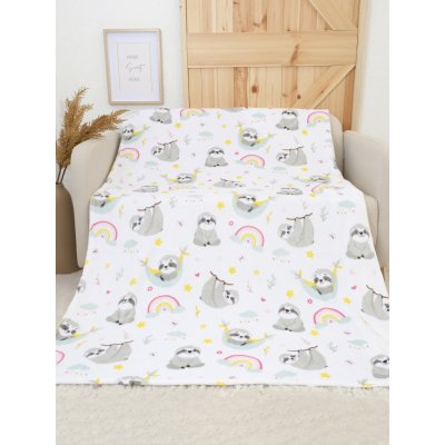 MKLuzkoviny.cz deka mikroplyš Exclusive Lenochod 150x200 – Zboží Dáma