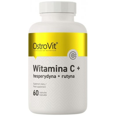 OstroVit Vitamin C + hesperidin + rutin 60 kapslí – Hledejceny.cz