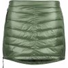 Dámská sukně Prošívaná zimní péřová sukně Mini Down SKHOOP green tea