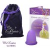 Menstruační kalíšek Me Luna basic menstruační kalíšek fialová S