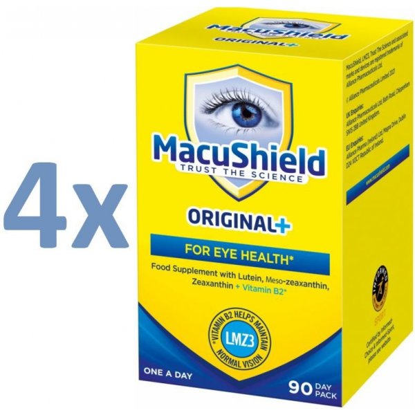 Doplněk stravy MacuShield 4 x 90 tablet