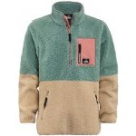 Horsefeathers dámská mikina Elvira hnědá růžová zelená – Zboží Dáma