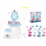 SMOBY 24996 kosmetický stolek Frozen se židličkou 2v1 10 doplňků – Zboží Dáma