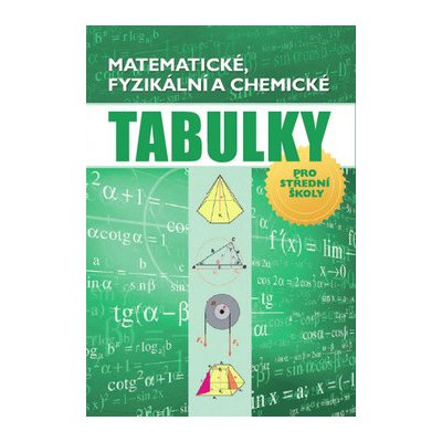 Matematické, fyzikální a chemické tabulky – Hledejceny.cz