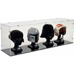 LEGO® Displej box pro 4 Helmy – Zboží Mobilmania