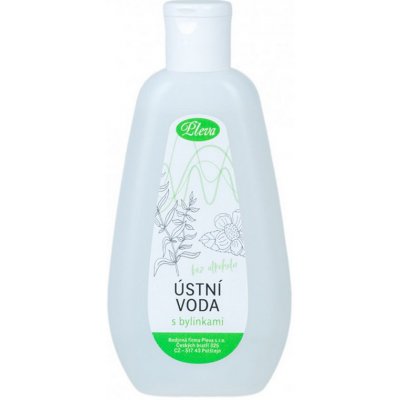 Pleva Pleva ústní voda s bylinkami, bez alkoholu - 200 g – Hledejceny.cz