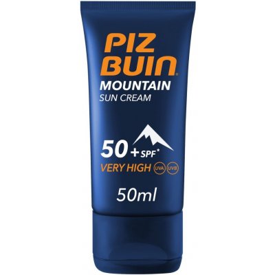 Piz Buin Mountain Sun Cream SPF50 50 ml – Zboží Dáma