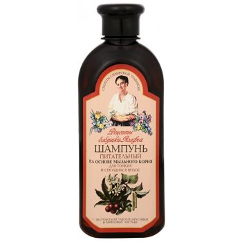 Babička Agafia vyživující Shampoo pro splihlé vlasy 350 ml