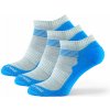 Zulu ponožky Merino Summer M 3-pack šedá/modrá