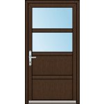 OknaDvereNaMiru.cz Vchodové dveře SLOUPKOVÉ Zora 3 ořech 105 x 215 cm – Zboží Mobilmania