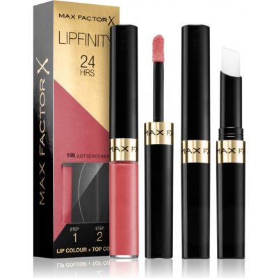 Max Factor Lipfinity 24HRS dlouhotrvající rtěnka s balzámem 146 Just Bewitching 4,2 g – Zboží Mobilmania