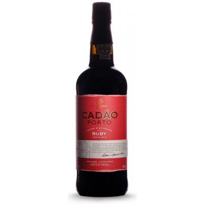 Cadão Portské Ruby likérové červené sladké Portugalsko 19% 0,75 l (holá láhev)