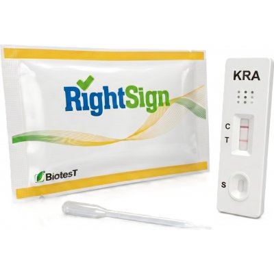 RightSign Rychlý drogový test na Kratom (KRA) 1 ks – Sleviste.cz