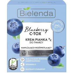 Bielenda Blueberry C-Tox face cream foam dehydrated skin 40 g