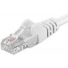 síťový kabel PremiumCord sp6utp020W Patch, UTP, CAT6, 2m, bílý