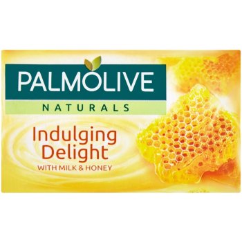 Palmolive Naturals Indulging Delight toaletní mýdlo Milk & Honey 90 g