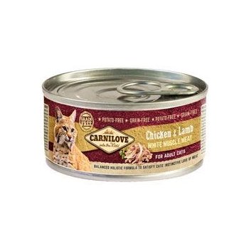 Carnilove White Mus Meat Chicken&Lamb Cats 100 g