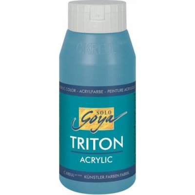 Akrylová barva TRITON SOLO GOYA 750 ml tyrkysová