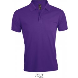 SOL's Collection polokošile Prime Men krátký rukáv pánská COT-250571a6001 Purpurová tmavá