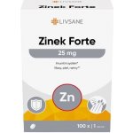Livsane Zinek Forte 25mg 100 tablet – Hledejceny.cz