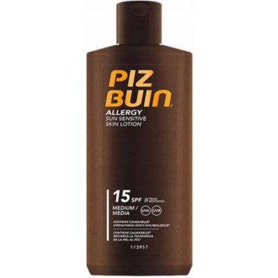 Piz Buin Allergy Sun Sensitive Skin Lotion SPF15 200 ml – Zbozi.Blesk.cz