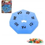 Orion Malý UH box na léky 7dní pr:7,5x2cm – Zboží Mobilmania