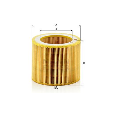 Vzduchový filtr MANN-FILTER C 1140 – Hledejceny.cz