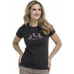 Bushman tričko Issa II black – Zboží Dáma