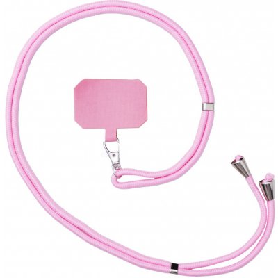 Apolis Stylová šňůrka na krk s vložkou na klíče světle růžová 9145576256640 – Zboží Živě
