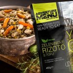 Adventure Menu Zeleninové rizoto s tofu 400 g – Zboží Dáma
