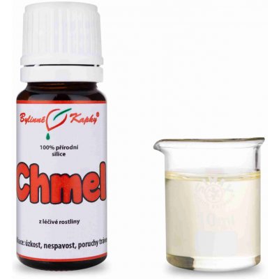 Bylinné kapky Chmel 100% přírodní silice 10 ml – Hledejceny.cz