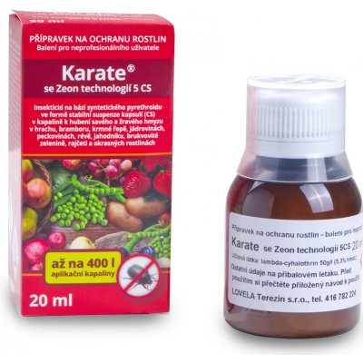 AgroBio Karate Zeon 5 SC 20 ml – Zboží Mobilmania