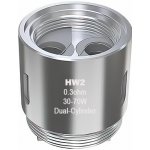 iSmoka-Eleaf HW2 Dual Cylinder žhavicí hlava nerez 0,3ohm – Zboží Dáma