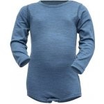 DĚTSKÉ MERINO BODY DEVOLD BREEZE MODRÁ – Zboží Mobilmania