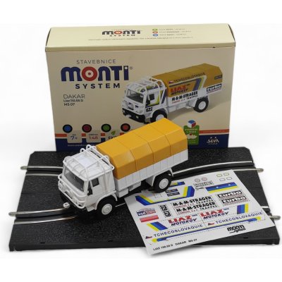 Topautodrahy.cz LIAZ Monti System Dakar pro autodráhy 1:32 závodní speciál ITES Carrera motor 20 000 otáček – Zboží Mobilmania
