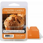 Country Candle Pumpkin Banana Muffin Vonný Vosk 64 g – Hledejceny.cz