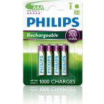 Philips AAA 700mAh 4ks R03B4A70/10 – Zboží Živě