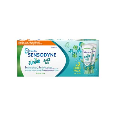 Sensodyne Junior 6-12 2 x 75 ml – Hledejceny.cz