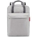 Reisenthel Allday Backpack M Herringbone Grey 15 l – Zboží Dáma