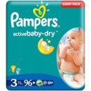 Pampers Active 3 96 ks