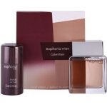 Calvin Klein Euphoria Man EDT 100 ml + deostick 75 g dárková sada – Hledejceny.cz