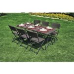 V-Garden Stolová sestava SPLIT set 6 – Zboží Dáma