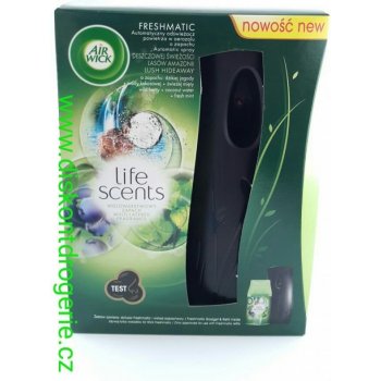 Air Wick Freshmatic Max Life Scents komplet strojek s náplní svěží ostrov 250 ml