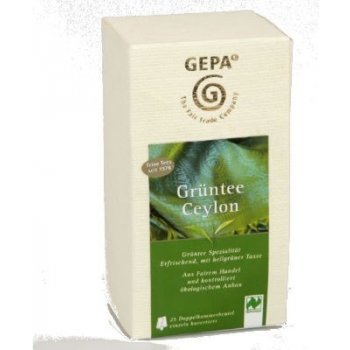 Gepa zelený Ceylon čaj 25 x 2 g