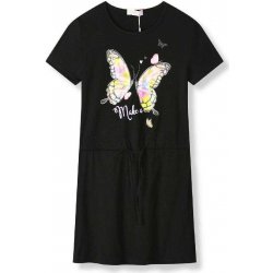 Kugo dívčí šaty motýl WK0925 Černá